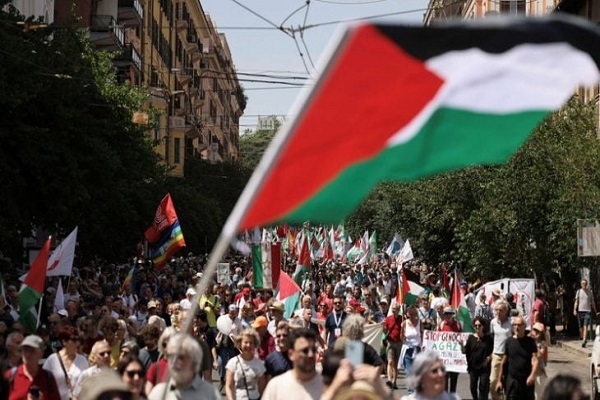 راهپیمایی بینالمللی از ۳۲ کشور به سوی غزه راهپیمایی بینالمللی از ۳۲ کشور به سوی غزه