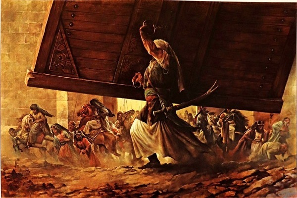 اگر کوه ها متزلزل شود تو تکان مخور؛ نگاهت به آخر لشکر دشمن باشد