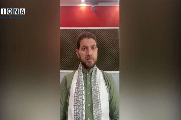 پیام قاری سرشناس عراقی برای ملت ایران + تلاوت سوره نصر