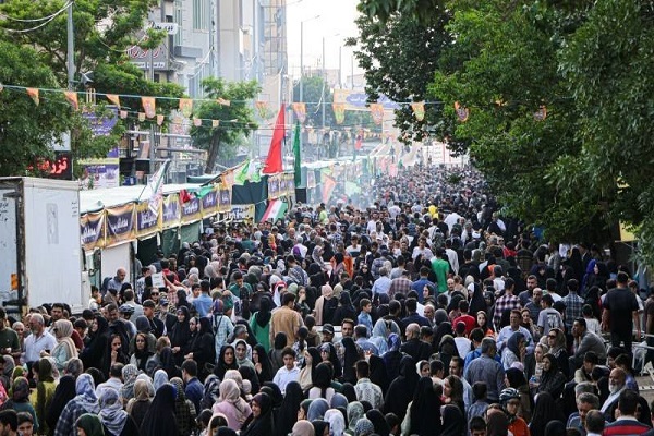 راهپیمایی «جمعه خشم و نصر» در تهران برگزار شد