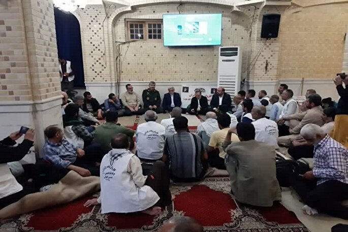 کاروان پیاده زائران گیلانی جلوه‌ای از وفاداری به آرمان‌های امام است