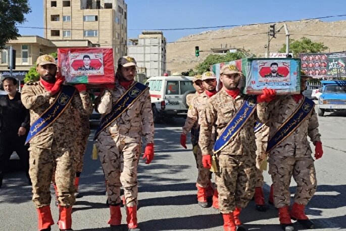 عکس | تشییع باشکوه پیکر شهدای ولایت در بیجار