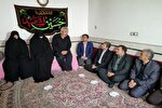 دیدار استاندار اصفهان با خانواده‌ شهدای مدافع وطن در کاشان و آران‌وبیدگل
