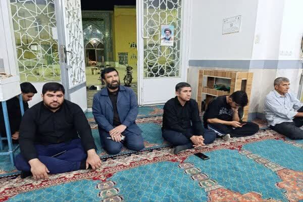 عکس | مراسم عزاداری محرم در مسجد صاحب‌الزمان(عج) کوهدشت
