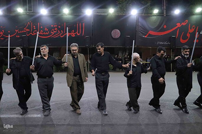 مراسم شاه حسین گویان تبریز