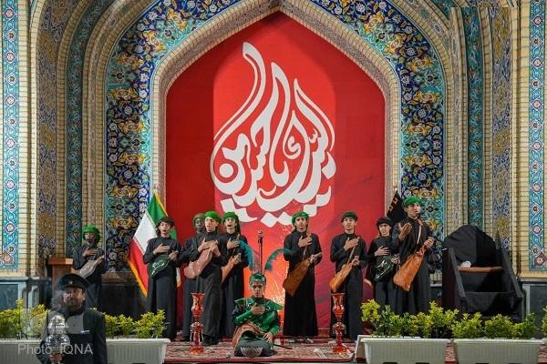 برگزاری آیین سنتی «ابوقُربه» در حرم رضوی؛ ادای دِین به سقای دشت کربلا