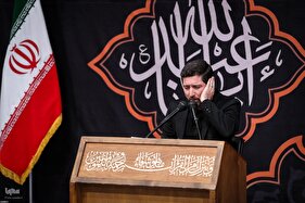 مراسم عزاداری شام غریبان در حسینیه امام خمینی(ره)