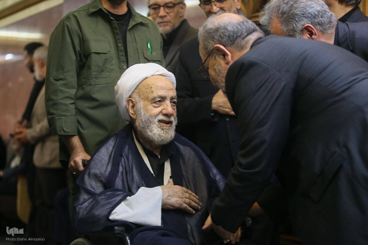 مراسم ترحیم دکتر آیت‌الله سیدمحمدباقر حجتی برگزار شد