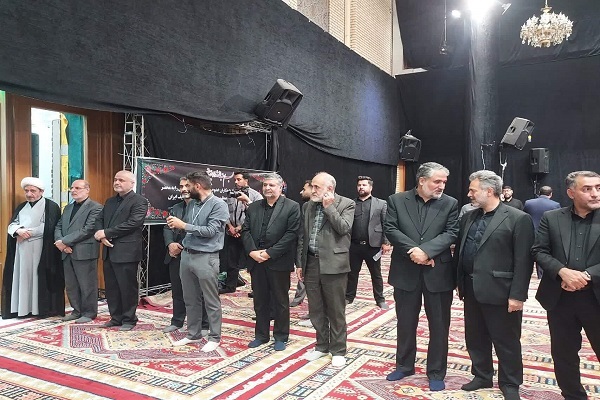 مراسم گرامیداشت شهدای حمله رژیم صهیونی به ندامتگاه اوین