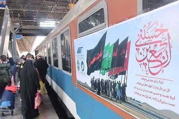 راه‌اندازی قطار فوق‌العاده اربعین حسینی در یزد