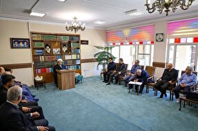 عکس | جلسه هیئت امنای بزرگترین مسجد تبریز