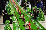 سفره حضرت رقیه(س) در آستان علی بن باقر(ع) برپا می‌شود