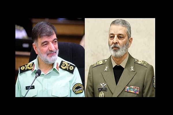 پیام تبریک سردار رادان به رئیس ستاد کل نیروهای مسلح