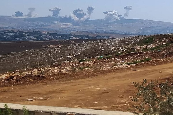 حمله هوایی رژیم صهیونیستی به جنوب لبنان + عکس و فیلم