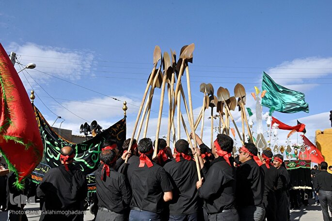فیلم | نمایی از آیین «بیل‌برداری» خوسف