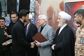 مراسم گرامیداشت شهدای مدافع عزت و شرافت خراسان‌شمالی برگزار شد