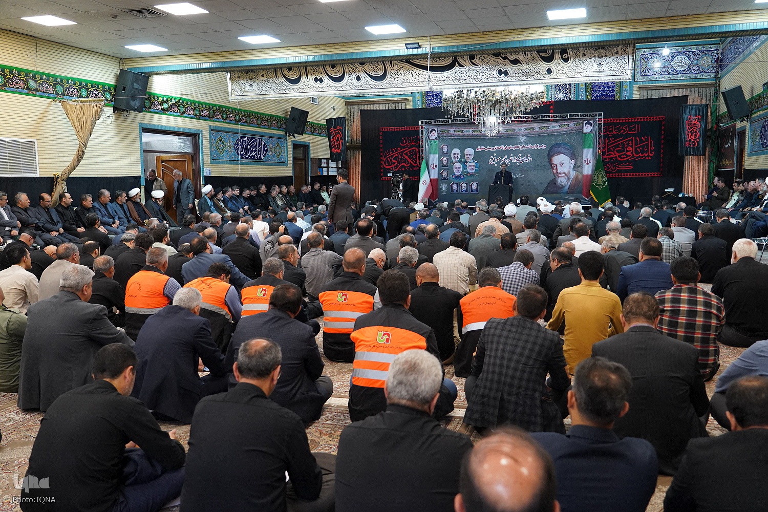 مراسم گرامیداشت شهدای فاجعه تروریستی هفتم تیر و شهدای تجاوز اخیر رژیم صهیونیستی‎