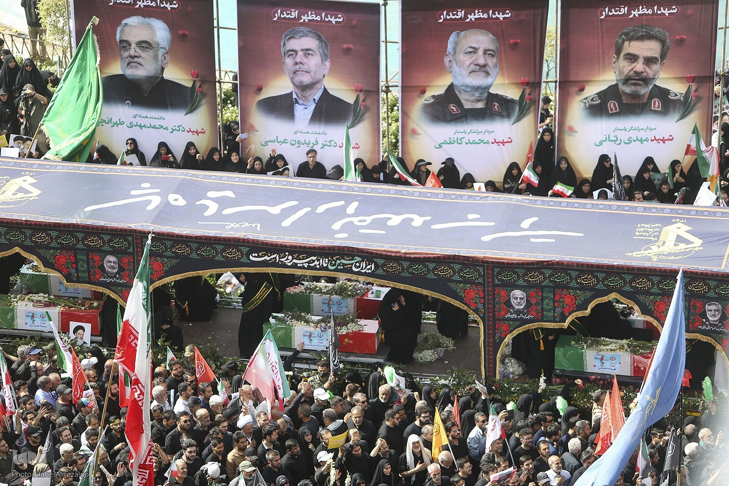 مراسم تشییع «شهدای اقتدار ملی»