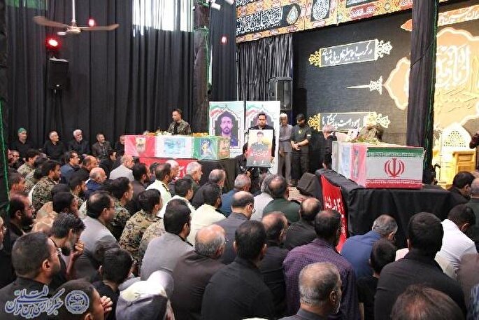 فیلم | تشییع شهدای اقتدار ملی در خراسان‌جنوبی