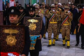 عکس | گرامیداشت اربعین شهدای اقتدار در مسجد مقدس جمکران