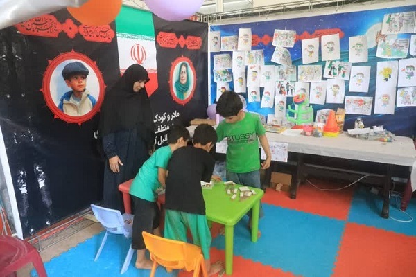 گسترش برنامه‌های کودک و نوجوان در زرباطیه