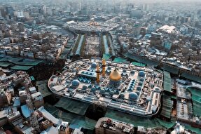 فیلم | حال و هوای حرم امام حسین(ع) در روز اربعین