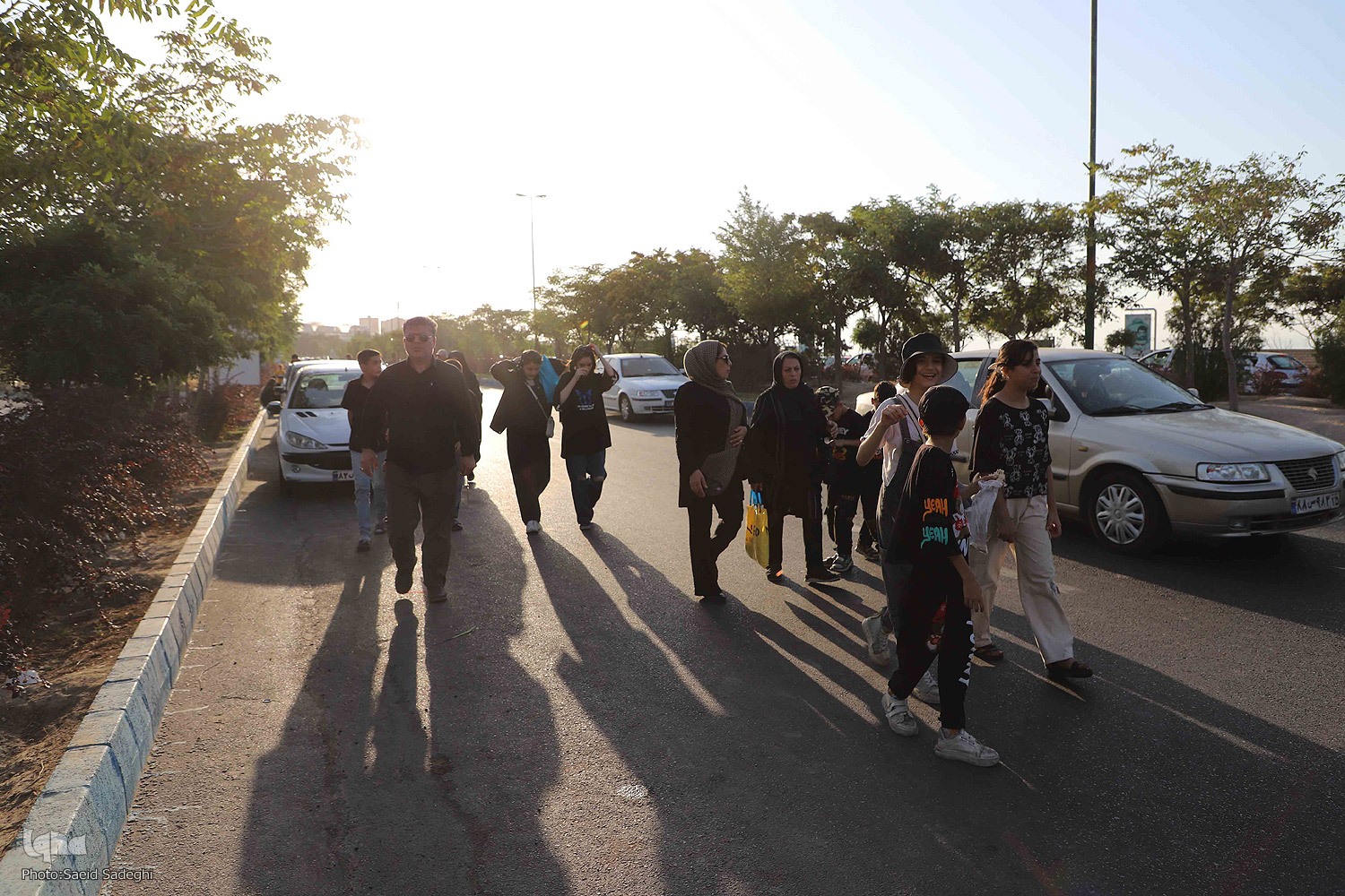 مراسم آیینی جاماندگان اربعین حسینی در تبریز