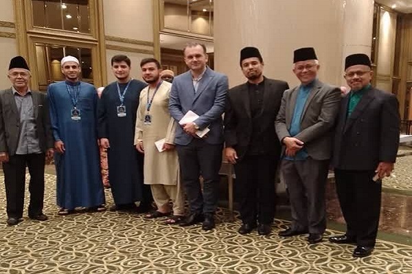 محسن قاسمی در مسابقات قرآن کشور مالزی