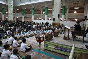 کرسی تلاوت محمدی در حرم حضرت معصومه(س) برگزار می‌شود