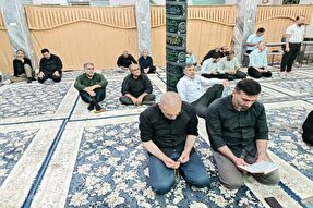 جلسه تفسیر قرآن کریم در دورود برگزار شد