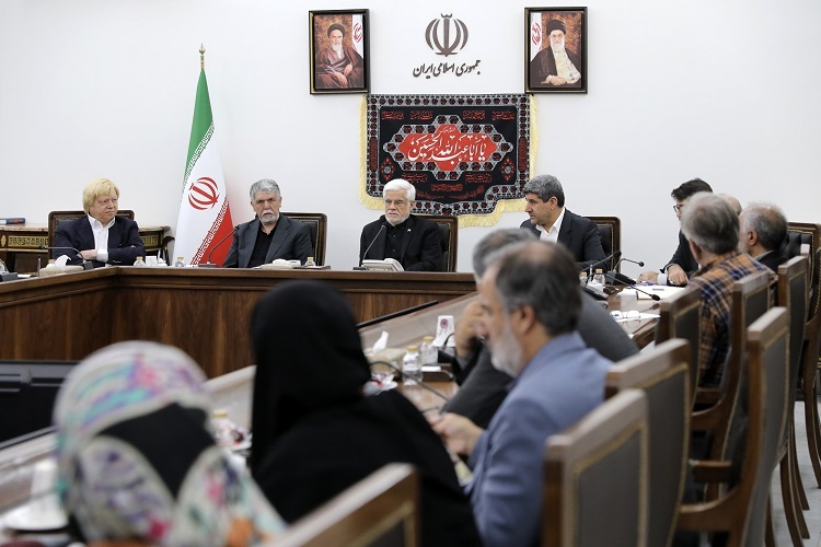 معاون اول رئیسجمهور در نشست بررسی مسائل و ظرفیتهای حوزه فرهنگ و هنر پس از جنگ ۱۲ روزه معاون اول رئیسجمهور در نشست بررسی مسائل و ظرفیتهای حوزه فرهنگ و هنر پس از جنگ ۱۲ روزه