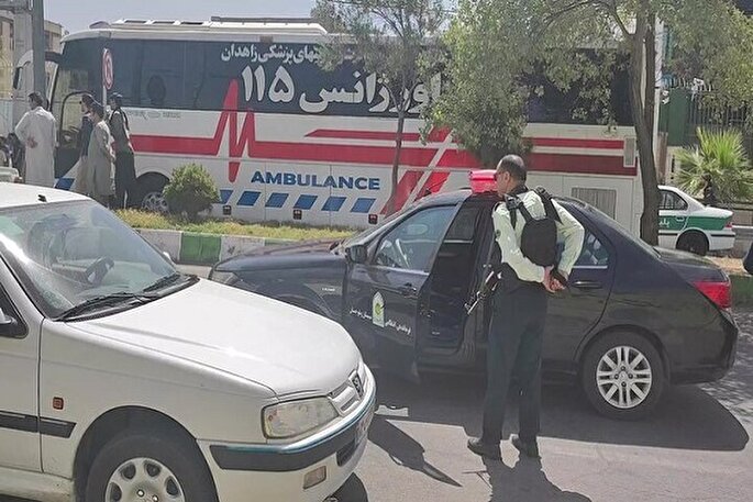 حمله تروریستی به ساختمان دادگستری در زاهدان