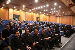 خادمان موکب اربعین حرم بانوی کرامت مهیای خدمت شدند