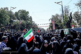 برپایی کاروان عزاداری شمس‌الشموس در قزوین