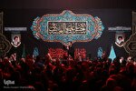 عزاداری شب شهادت امام حسن عسکری در مسجد مقدس جمکران
