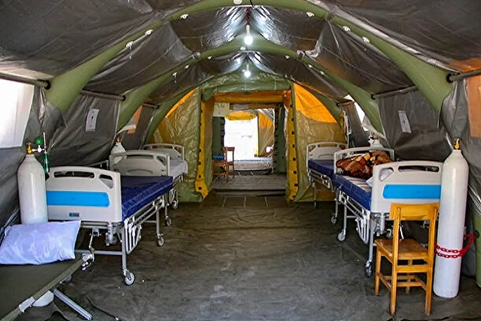 ارائه خدمات درمانی در حاشیه شهر زاهدان