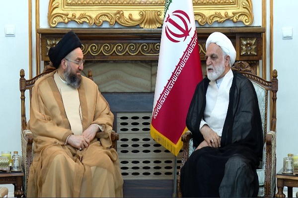 رئیس قوه قضائیه در جریان دیدار رئیس جریان حکمت ملی عراق رئیس قوه قضائیه در جریان دیدار رئیس جریان حکمت ملی عراق