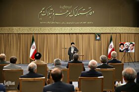 دیدار رئیس جمهور و هیئت وزیران با رهبر معظم انقلاب