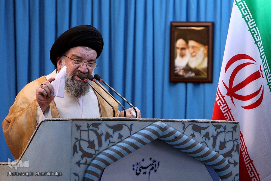 حجتالاسلام والمسلمین سیداحمد خاتمی، خطیب نماز جمعه تهران حجتالاسلام والمسلمین سیداحمد خاتمی، خطیب نماز جمعه تهران