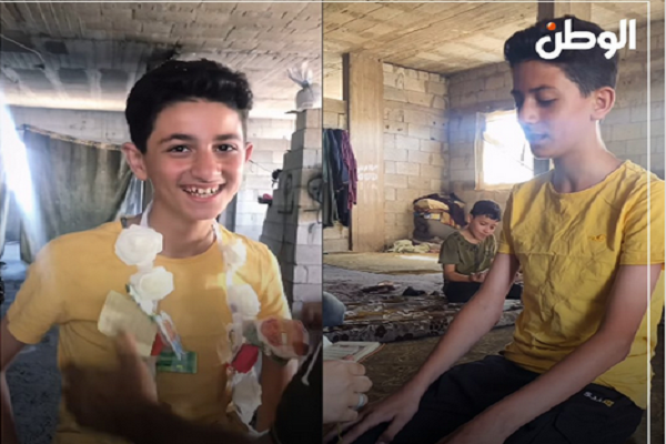 کودک فلسطینی حافظ کل قرآن شد