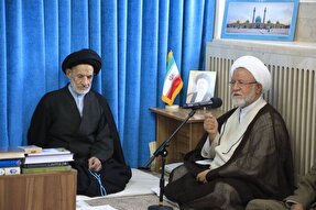 دیدار مشاور رئیس شورای هماهنگی تبلیغات اسلامی با نماینده ولی فقیه در خراسان جنوبی