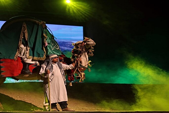 استقبال ۷۰ هزار نفری مردم خراسان‌شمالی از نمایش «سرزمین خورشید»