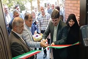 بهره‌برداری از نخستین کتابخانه سبز کشور در ساری + عکس