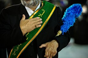 عکس | زمزمه دعای توسل در آستان مقدس جمکران