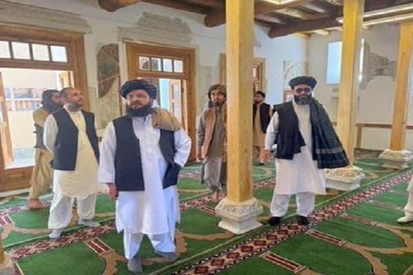 بازگشایی مسجد تاریخی باباجی در غزنی افغانستان