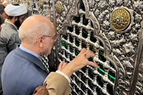 قالیباف به زیارت حرم مطهر حضرت معصومه(س) مشرف شد