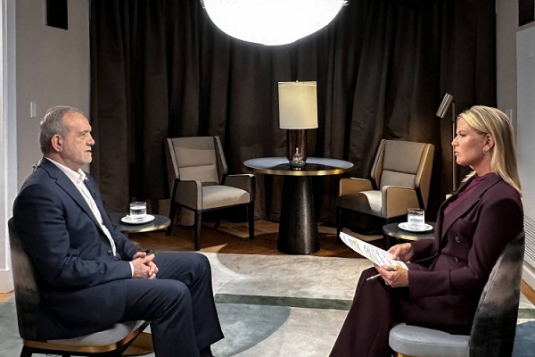 گفتگوی پزشکیان با فاکس نیوز گفتگوی پزشکیان با فاکس نیوز