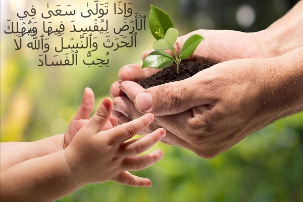 هشدار زیست محیطی آیه «يُهْلِكُ الْحَرْثَ وَالنَّسْلَ»؛ وقتی زنجیره‌ هستی می‌لرزد