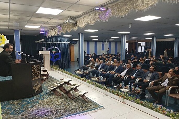 طنین دلنشین کلام وحی در دانشگاه فرهنگیان کردستان