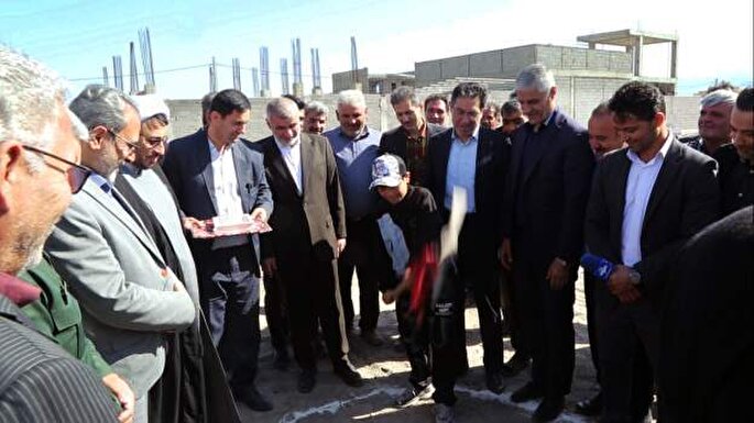 کلنگ‌ احداث ۳۰ واحد مسکن مددجویی در اردبیل زده شد